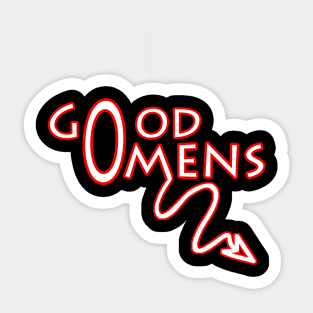 Good omens Sticker